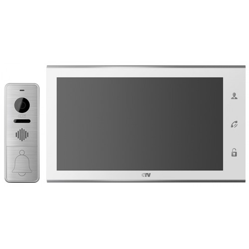 Комплект видеодомофона CTV-DP4105AHD, белый
