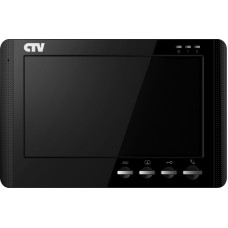 Цветной монитор видеодомофона CTV-M1704MD, черный