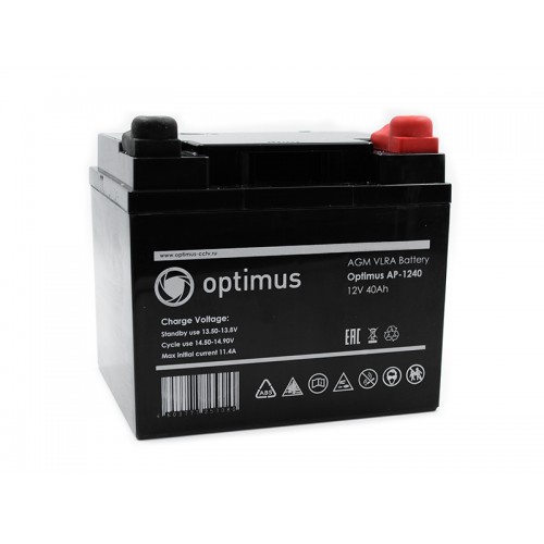 Аккумулятор Optimus AP-1240 40А