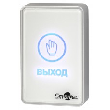 ST-EX020LSM-WT Кнопка выхода сенсорная, белая, накладная, пластик, НЗ/НР контакты, 12-24 В(DC)