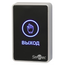 ST-EX020LSM-BK Кнопка выхода сенсорная, черная, накладная, пластик, НЗ/НР контакты, 12-24 В(DC)