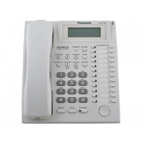 KX-T 7735 RU Аналог. систем. телефон с ЖК 24 клав.PANASONIC