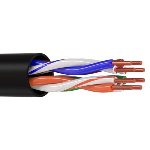 Кабель KCEP U/UTP 4х2хAWG 24/1 PE Cat.5e