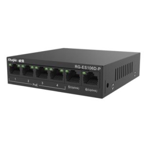 Ruijie RG-ES106D-P V2 PoE Коммутатор