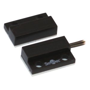 ST-DM110NO-BR Магнитоконтактный датчик, НР, коричневый, накладной для деревянных дверей