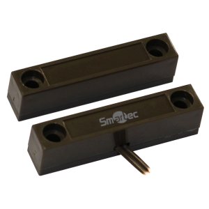 ST-DM122NO-BR Магнитоконтактный датчик, НР, коричневый, накладной для деревянных дверей