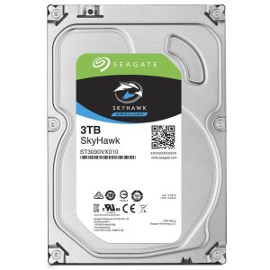 Жесткий диск для видеонаблюдения  3Tb Seagate SkyHawk SATA3 3.5" 64Mb ST3000VX010