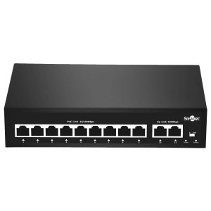 ST-NS209MB-MD Неадминистрируемый коммутатор, 9 RJ-45 POE портов (10/100 Мбит/с)