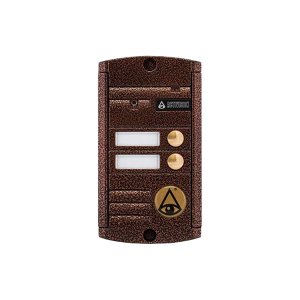 Видеопанель антивандальная накладная AVP-452 (PAL) 2-х абонентная