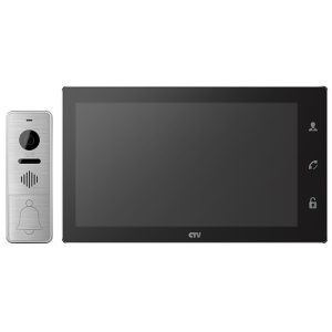 Комплект видеодомофона CTV-DP4102FHD, черный