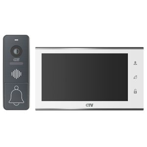 Комплект видеодомофона CTV-DP4707IP, белый