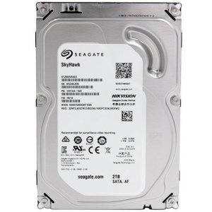 Жесткий диск для видеонаблюдения  2Tb Seagate SkyHawk SATA3 3.5" 64Mb ST2000VX00