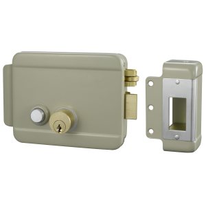 ST-RL073DI-GR Эл-мех. накладной замок, НЗ, универсальный DIN