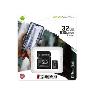 Карта памяти MicroSD 32Gb Class 10 UHS-I Kingston SDCS2/32GBSP