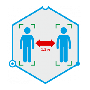 ПО TRASSIR Social Distance Detector