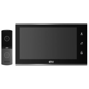 Комплект видеодомофона CTV-DP2702MD, черный