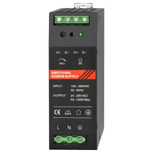 ST-PS205DDX-BK Б.п. 24 VDC/ 5 A, крепление на DIN-рейку, черный