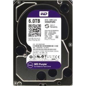 Жёсткий диск 6Tb Western Digital WD60PURX