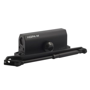 Доводчик НОРА-М 450 ISPARUS (от 120 до 170кг) (черный) морозостойкий