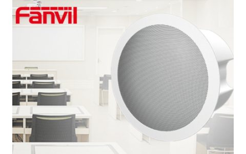 Потолочный SIP динамик от Fanvil 