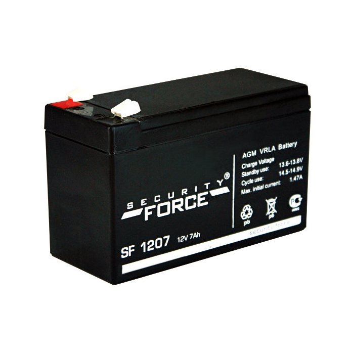 Аккумулятор SF 12V-7A