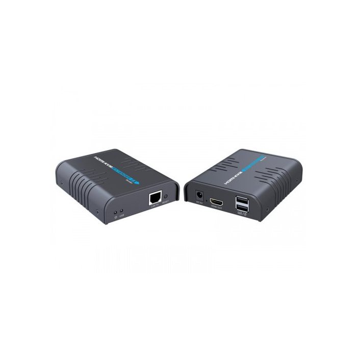 Удлинитель сигнала HDMI LKV373KVM до 120м.
